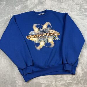 Vintage 1999 St Louis Rams NFC Champions Super Bowl XXXIV Crewneck Sweatshirt XL
